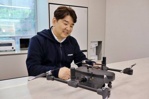  Park is introducing a drone equipped with a Synerex drone remote control function / source=IT DongA