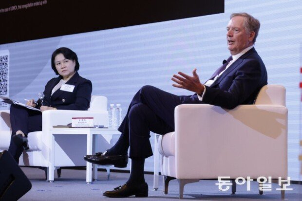 Lighthizer defends tariffs as fix for trade imbalance