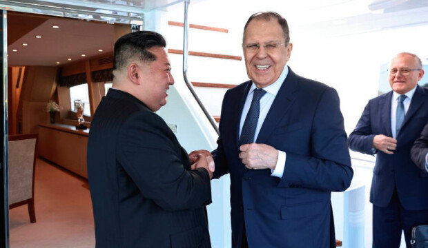 Kim meets Lavrov in Wonsan amid deepening ties