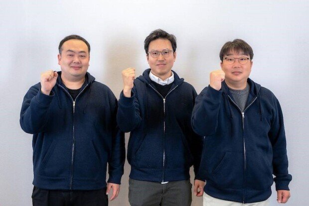 CPO In-hyung Yoo, CEO Jin-su Park, CSO Tae-shik Yoon of COLOSSEUM / source=IT dongA