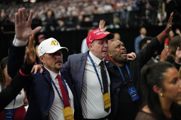 Trump honors Kirk as martyr at memorial service