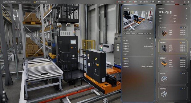 VISION SPACE’s integrated monitoring system TARS, powered by digital twin technology, mirrors the structure and operations of an actual factory / Source=VISION SPACE