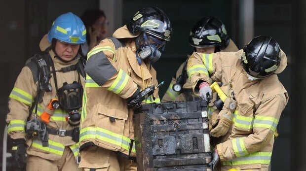 Battery fire causes widespread outage in South Korea