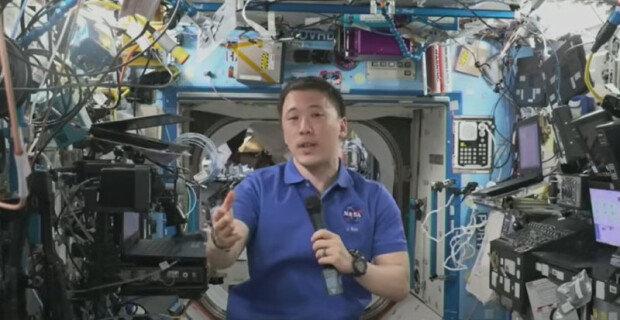 Johnny Kim shares space life, inspires young explorers