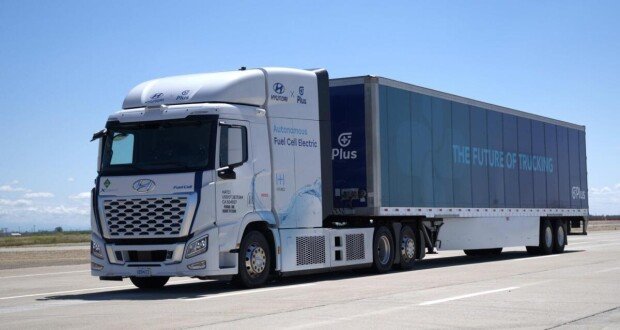 Hyundai hydrogen autonomous truck named TIME best invention