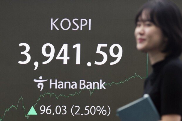 Trade talks, U.S. earnings push KOSPI higher