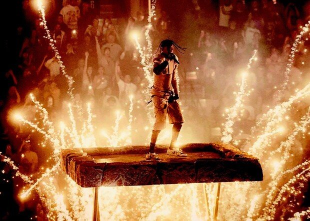 Travis Scott delivers high-energy show to 48,000 fans