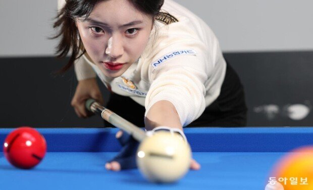 Jeong Su-bin rises in women’s professional billiards