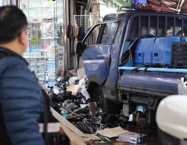 Truck rampage in Bucheon kills two, injures 19