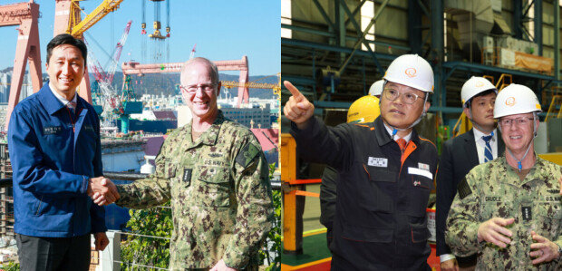 U.S. naval chief visits South Korea, supports MASGA
