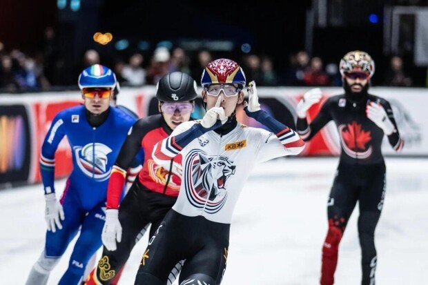 Korean skaters capture two golds at World Tour