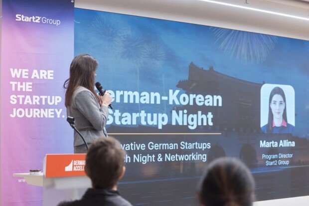 Marta Allina, Program director is introducing the Eversyn to key Korean stakeholders / source=Eversyn