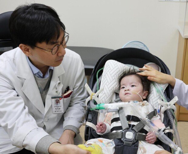 Rare heart condition infant discharged in South Korea