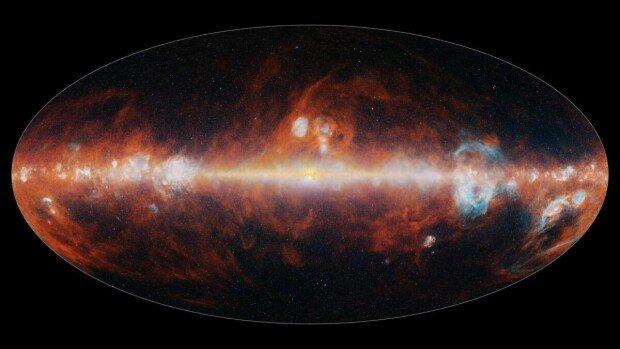 SPHEREx produces first 102-band map of universe