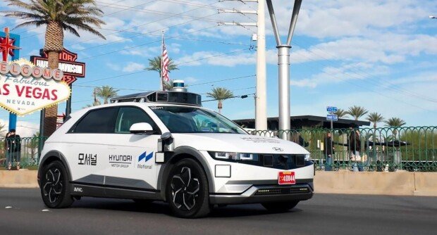 Hyundai’s Motional tests robotaxi in Las Vegas