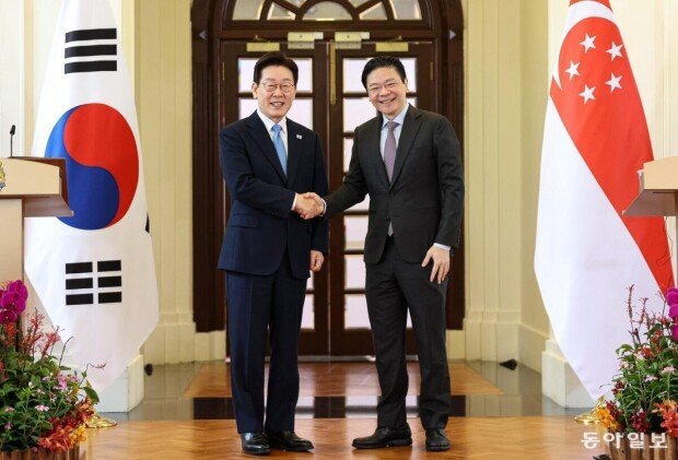 South Korea, Singapore to boost free trade ties