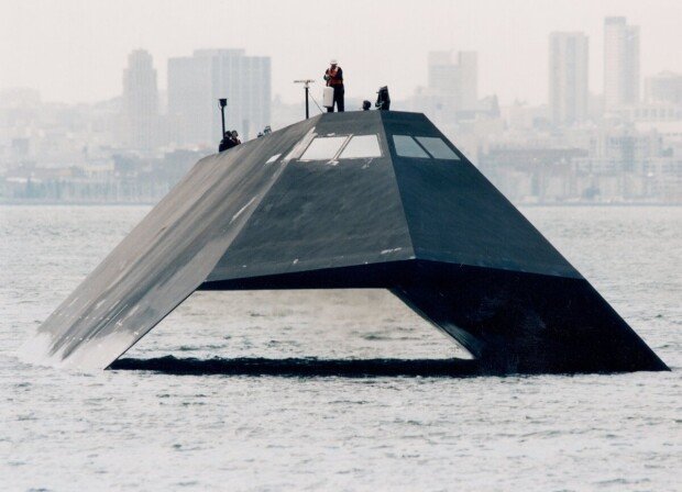 Stealth warships develop from early aircraft designs
