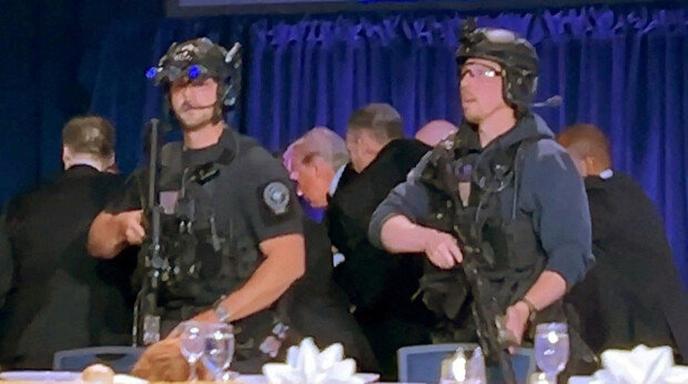 Gunfire interrupts White House correspondents’ dinner event