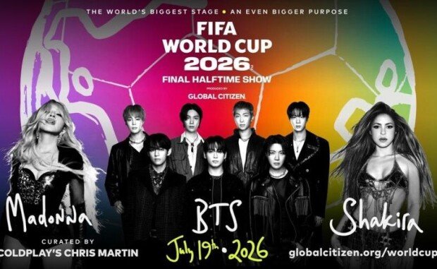 BTS to headline first World Cup halftime show