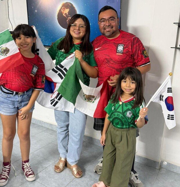 Korean descendant roots for Korea and Mexico