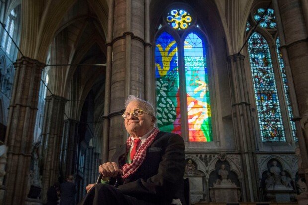 David Hockney buried in private ceremony