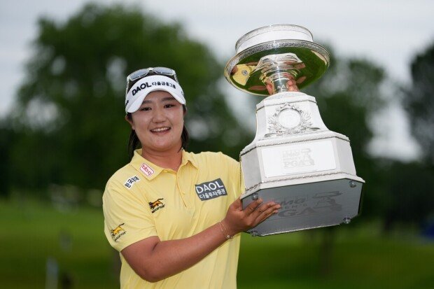 Ryu Hae-ran rallies to historic major win