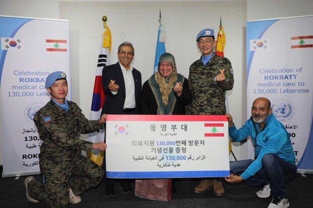 레바논 파병 18년… 동명부대, 주민 13만명 진료