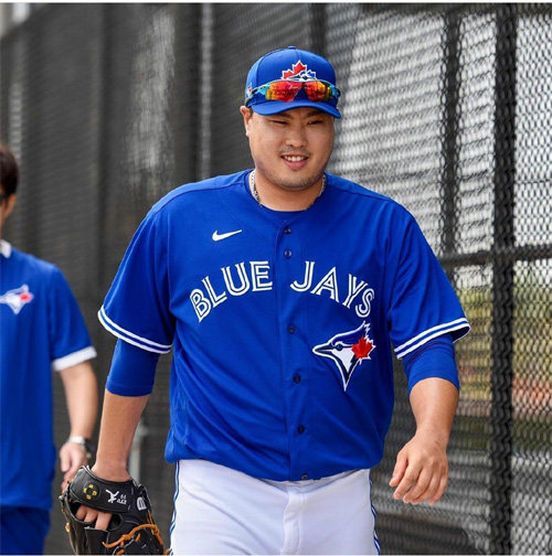 Blue Jays Spring Training Hyun-Jin Ryu