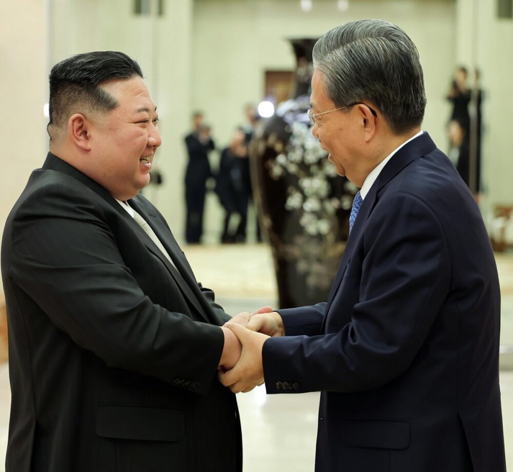 Kim Jong Un, China’s Zhao Leji seek enhanced cooperation