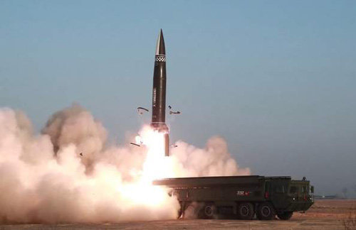 North Korea fires missile after U.S. tightens sanctions