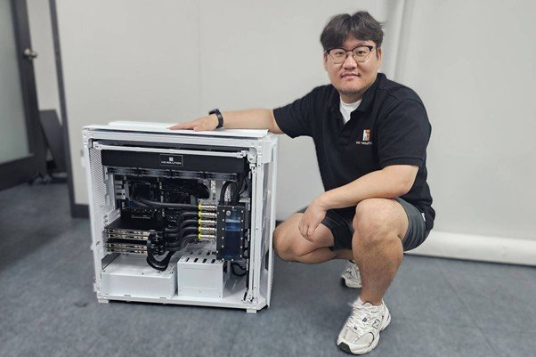 Hyung-seok Choi, CEO of H3 Solution emphasized the cooling efficiency of Nautilus / source=IT dongA