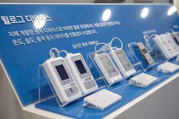 Willog Safe is attached to containers and other logistics assets, where it collects various data before transmitting it to the Willog Control Tower for visualization / source=IT dongA