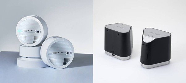 AirQuant(left) and Water Scanner(right) of PiQuant / source=PiQuant