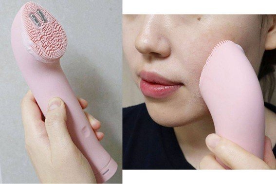 Booster vibration cleanser can be used with foam cleanser or cleansing oil / source = IT Dong-A