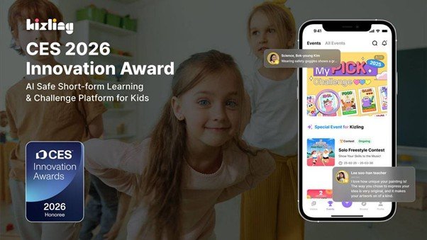 Kizzling Wins CES 2026 Innovation Award / source = Kizzling