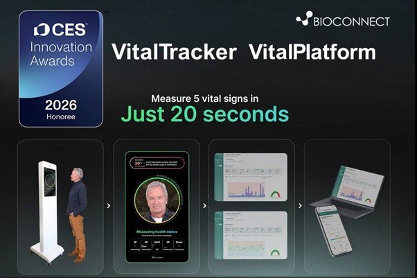 BioConnect’s VitalTracker and VitalPlatform, CES 2026 Innovation Awards Honorees / source=BioConnect
