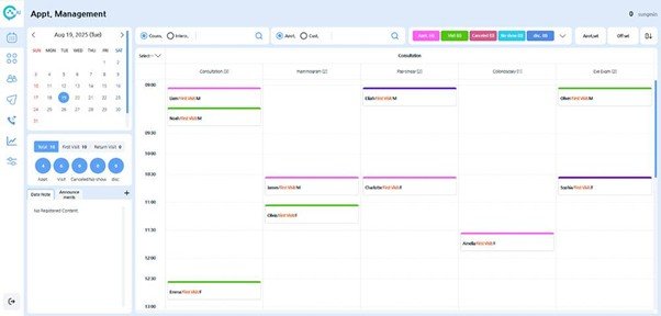 UI of TalkCRM AI / source=SungminNetworks