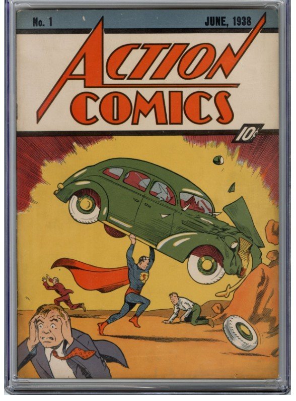 Superman debut comic sells for record $15 million