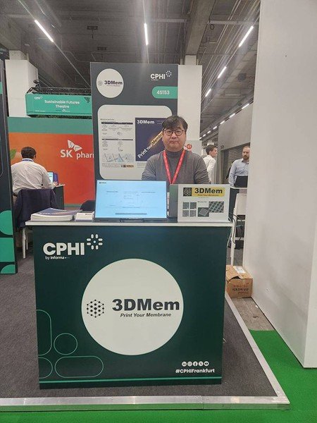 3DMem and CEO Kwang-jin Lee participating in CPHI Frankfurt 2025/ source=3DMem