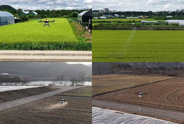Test site for AI autonomous flight-based swarm drones / Source=MobilityLab