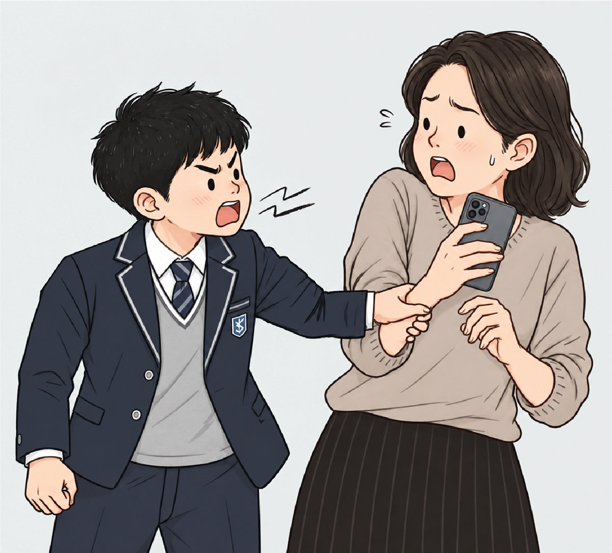 Teen violence against parents triples amid smartphone addiction - 동아일보