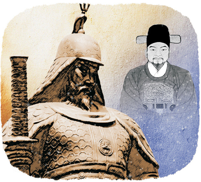 K韓国軍＊1950年代＊朝鮮戦争従軍記章/メダル（実物） 李舜臣、元