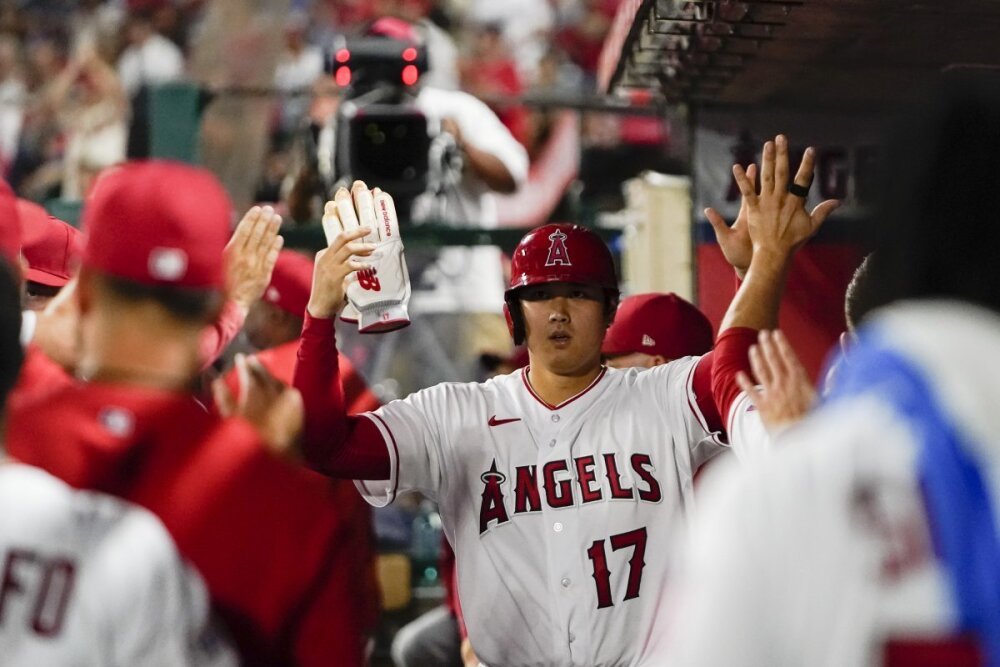 エンゼルス・大谷が指のけいれんで自主降板後に今季最速40号本塁打