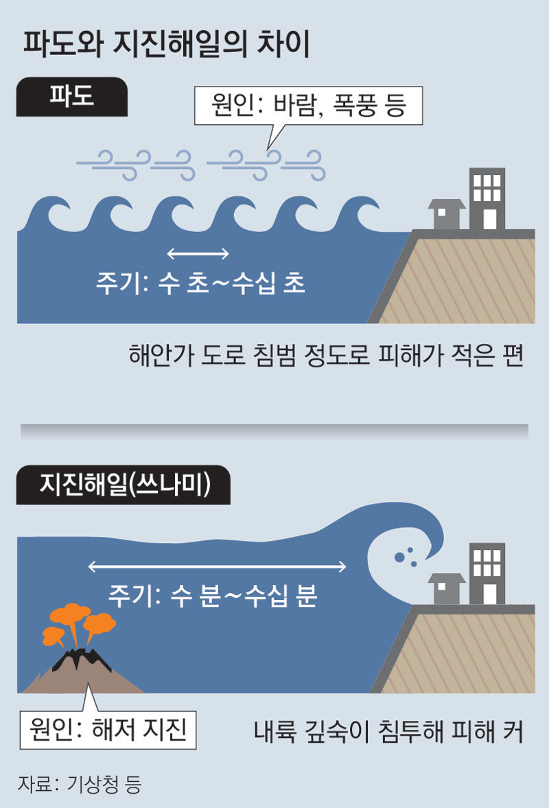 墨湖港に85センチの津波、東海も安全地帯ではない | 東亜日報