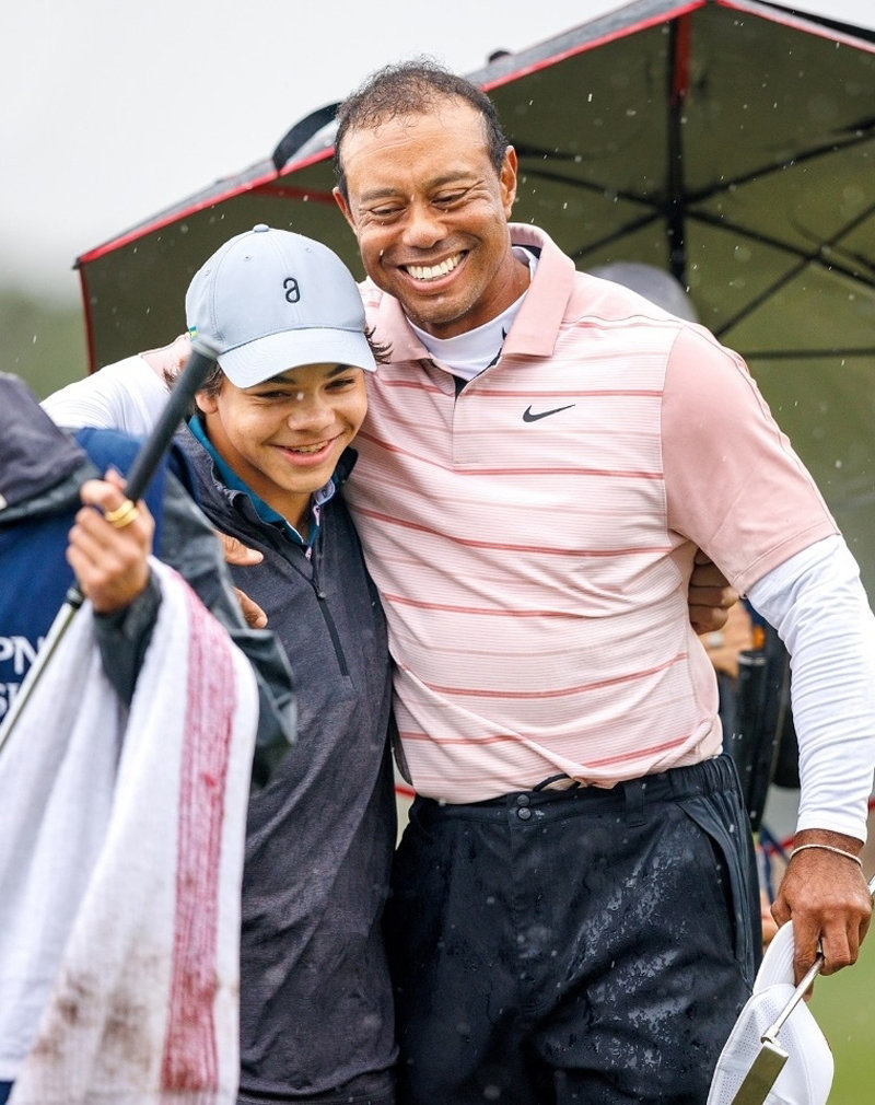 家族の名で…ウッズ親子とランガー親子の激突 PNC選手権 | 東亜日報