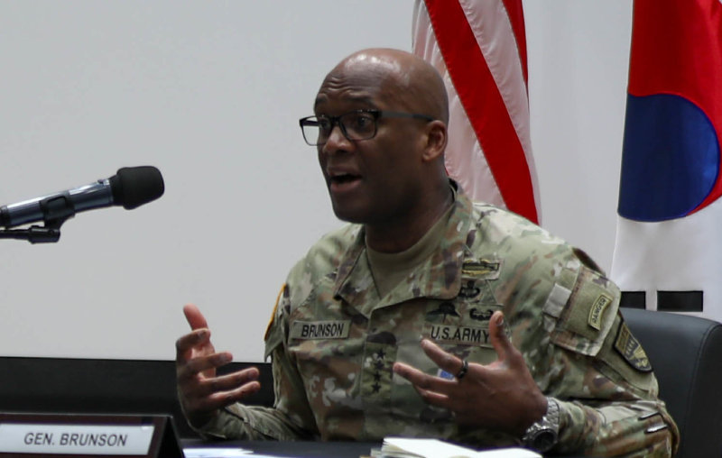 在韓米軍司令官「在韓米軍の削減・調整の決定が下されるだろう
