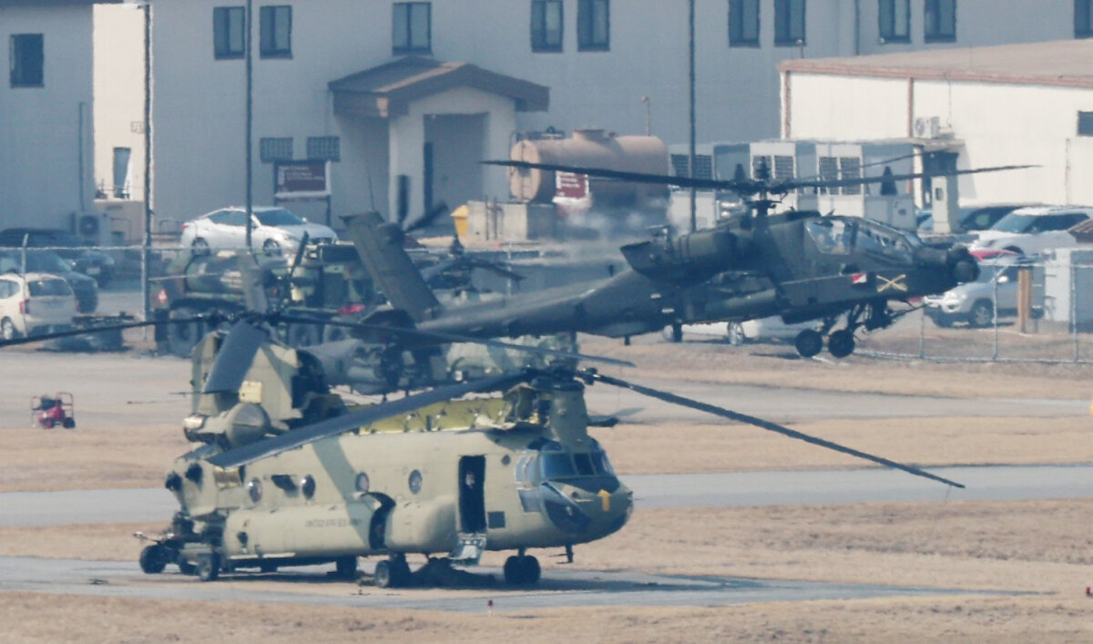 平沢の在韓米軍基地、アパッチ1個大隊の運用停止 | 東亜日報
