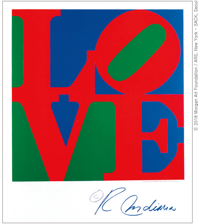 Robert Indiana, ‘Classic Love’, 2002