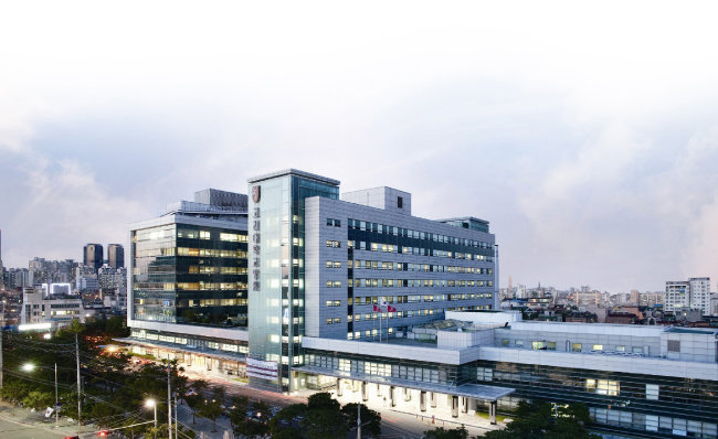 한국의 실리콘밸리에서 의료 기술 개발 중심지 구실을 하는 고대구로병원. 