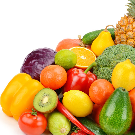 알록달록 과채를 먹으면 항산화 효과를 기대할 수 있다. 붉은 색을 띄는 것은 혈관에 좋고 녹황색을 띄는 것은 면역력에 좋다. 보라색이나 검정색 과채는 세포 손상 방지 효과가 있다.